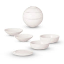 Conjunto de Jantar para 2 Pessoas - La Boule 7 Peças Branco